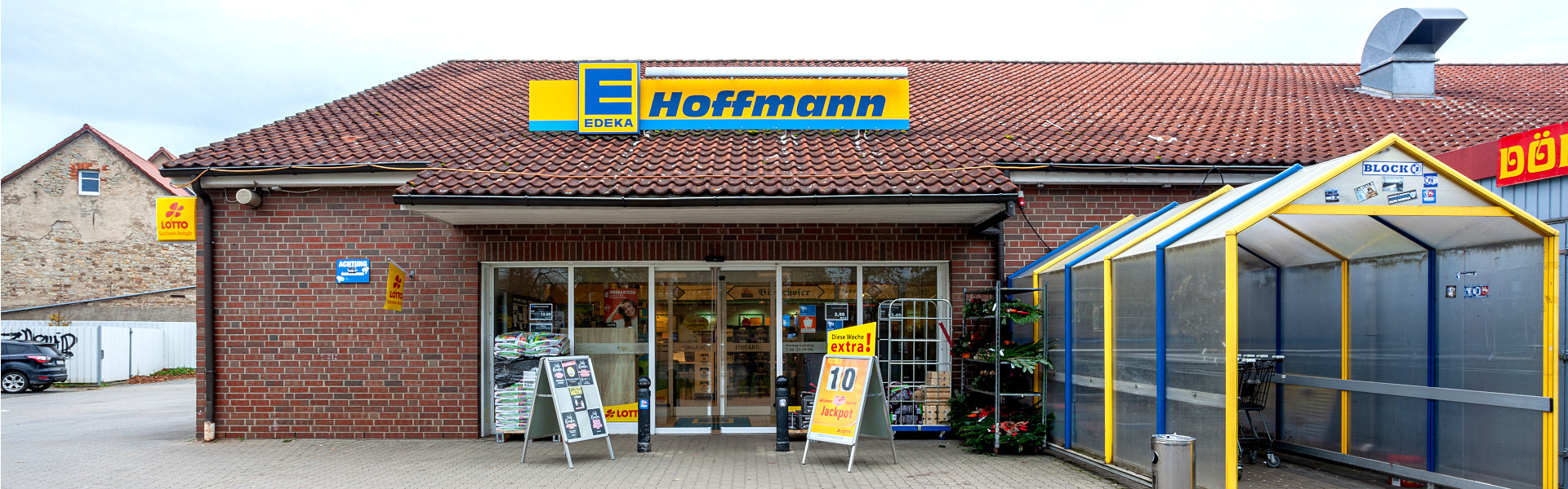 EDEKA Hoffmann in Erxleben, Außenaufnahme