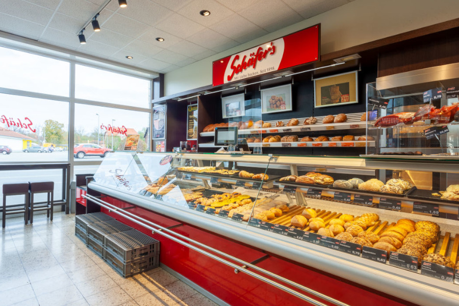 Bäckerei Schäfer's im Eingangsbereich EDEKA Hoffmann in Hötensleben