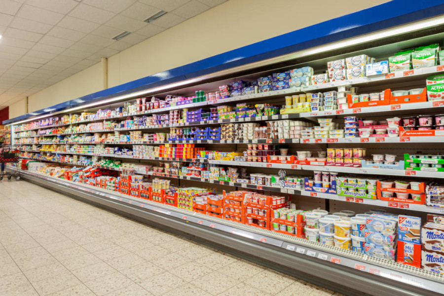 EDEKA Hoffmann in Hötensleben, Kühlregale mit MoPro